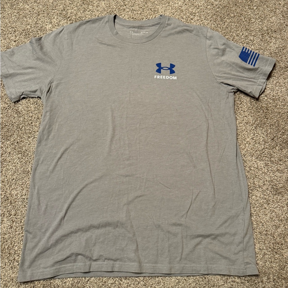 Under Armour Men's Gray Freedom T-Shirt